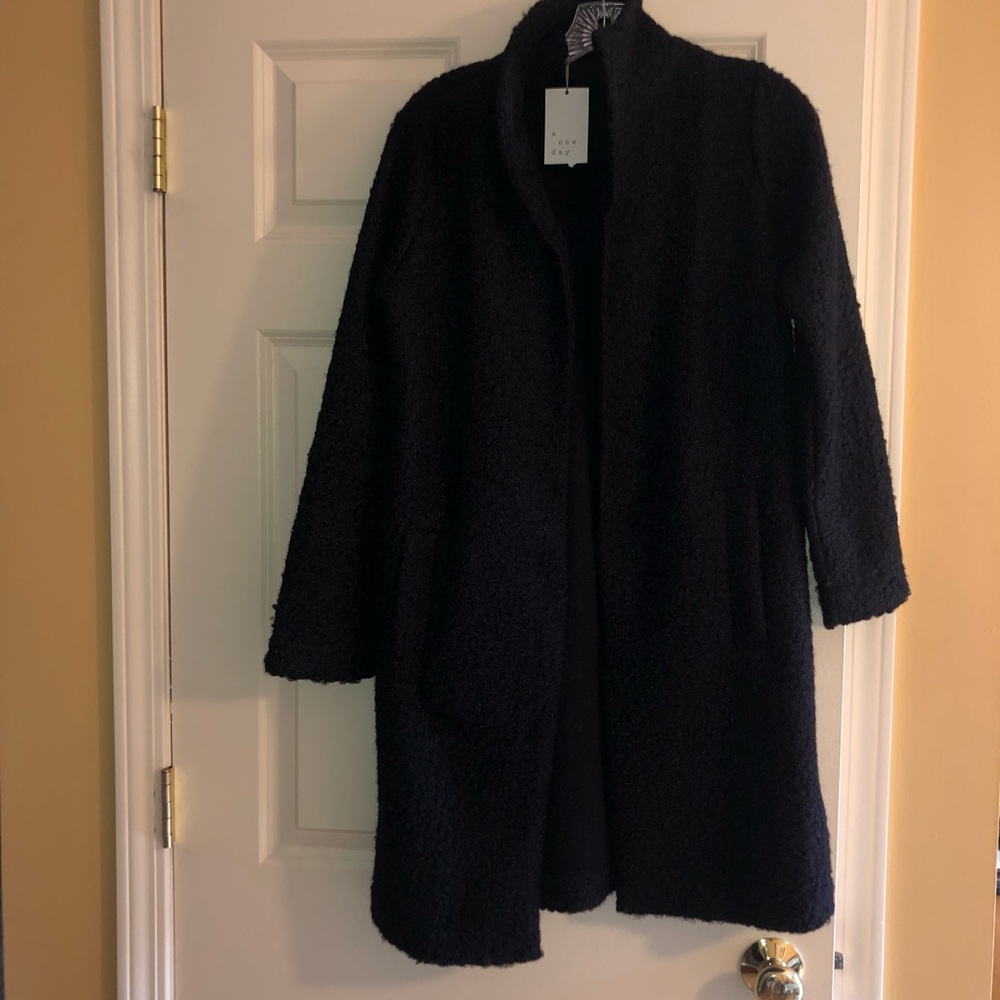 Lightweight black coat